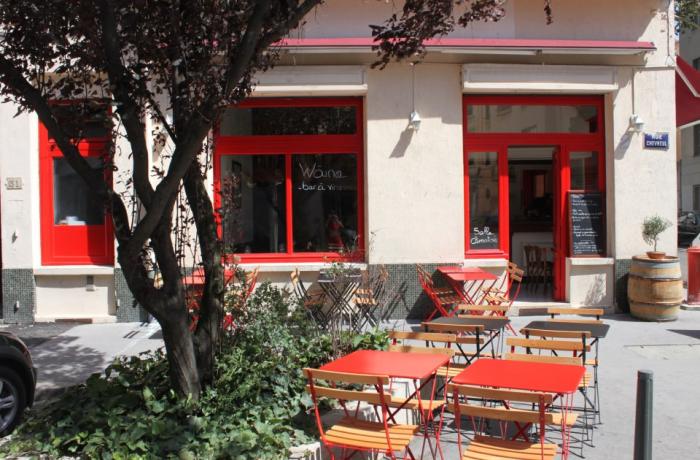Le Bar-Restaurant le Waina Bar à Lyon 7 - La terrasse
