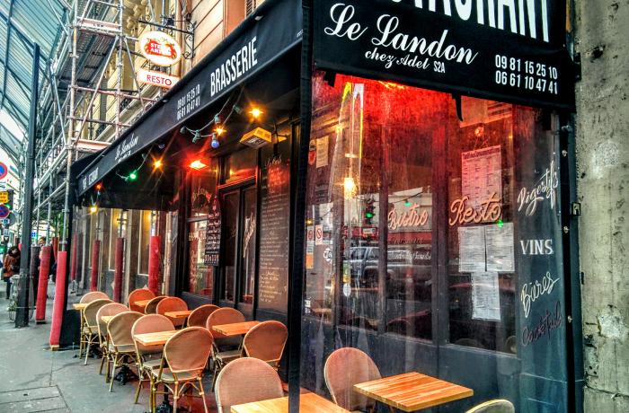 Le Bar-Restaurant le Landon Café à Paris 10 - La terrasse