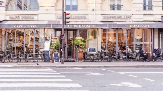 Le Bar-Restaurant le Préaumur à Paris 2 - La terrasse
