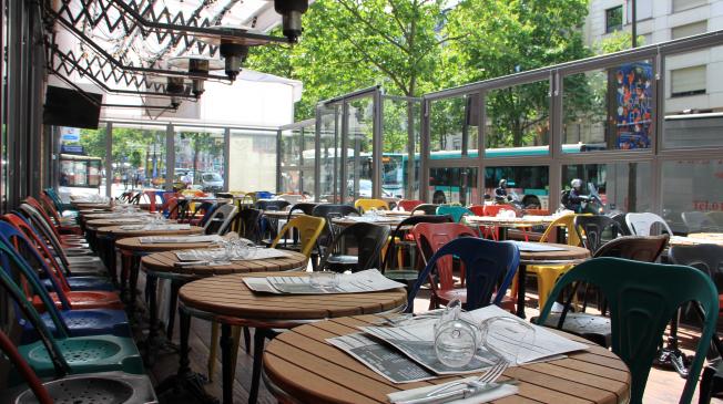 Le Bar-Resaturant Le Dream Café Montparnasse à Paris 6 - La Terrasse