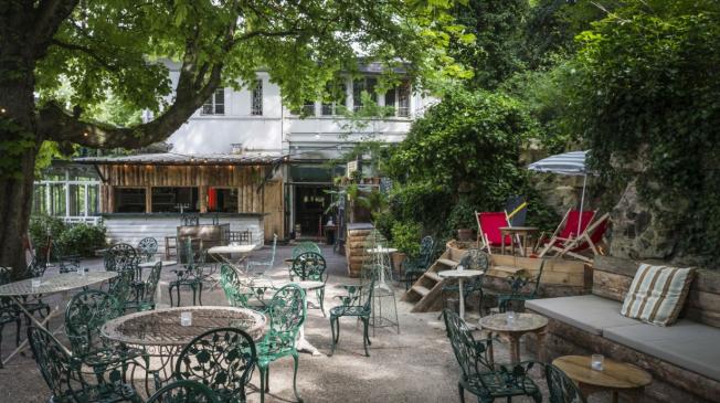 Le Bar-Restaurant le Pavillon Puebla à Paris 19 - La Terrasse
