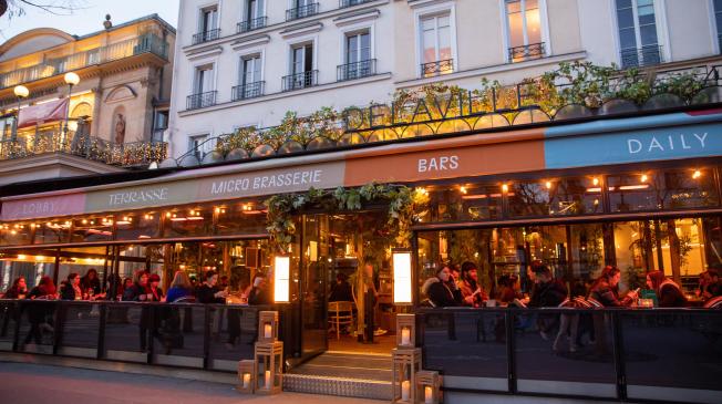 Le Bar-Pub le Delaville Café à Paris 10 - La terrasse