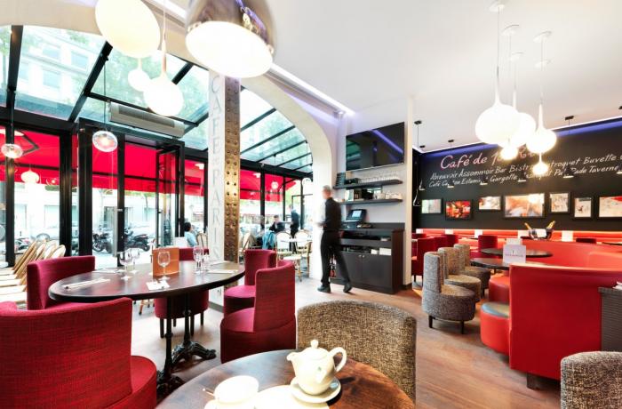 Le Bar-Restaurant le Café de Paris à Paris 8 - La totalité de l'établissement