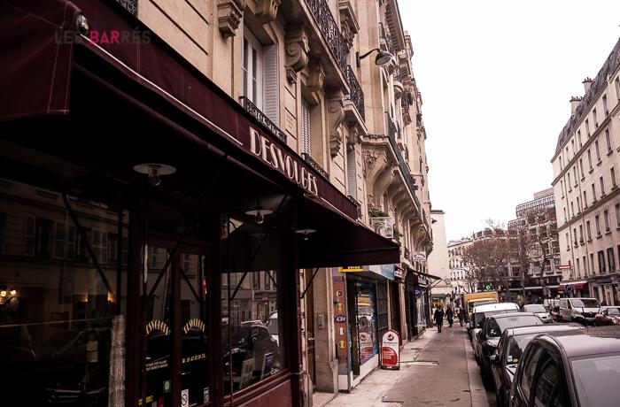 Le Restaurant le Desvouges à Paris 5 - La devanture