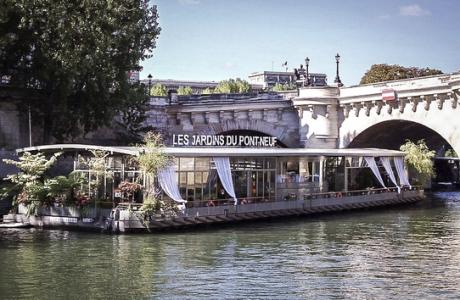 Réserver La salle de location les jardins du pont neuf à Paris - la péniche