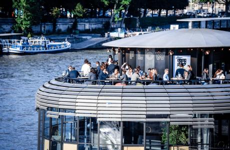 Privatiser péncihe Paris Le Flow bateau soirée