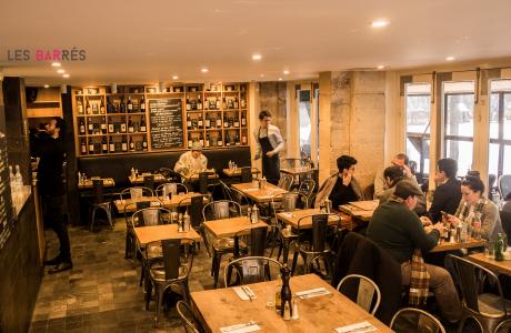 Le Bar-Restaurant le Fuxia Saint-Honoré à Paris 1 - La salle