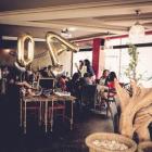 Le Bar-Restaurant le Café les écrivains à Paris 15 - L'espace du fond