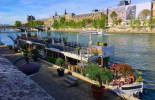 Le bar la balle au bond à Paris - la péniche