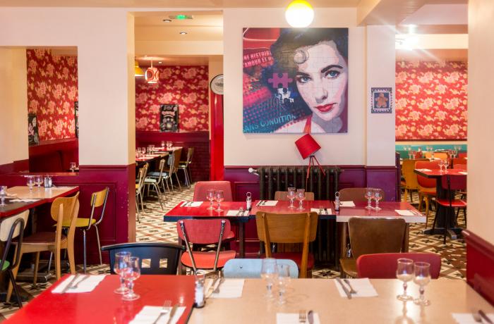 Le Restaurant le Gladines Batignolles à Paris 17 - La salle principale
