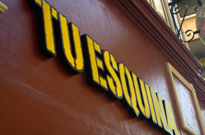Le Bar-Restaurant le Tu Esquina à Lyon 1 - La devanture