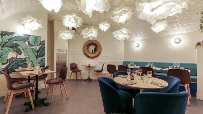 Le restaurant Rainettes à Paris 4 - la décoration