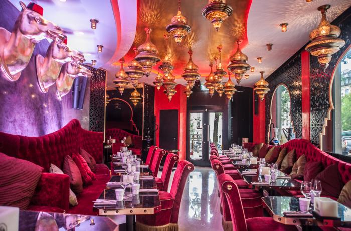 Le Bar-Restaurant le Baroush à Genève - Le rez-de-chaussée