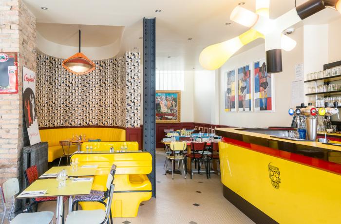 Le Restaurant le Gladines Saint-Martin à Paris 10 - Le comptoir