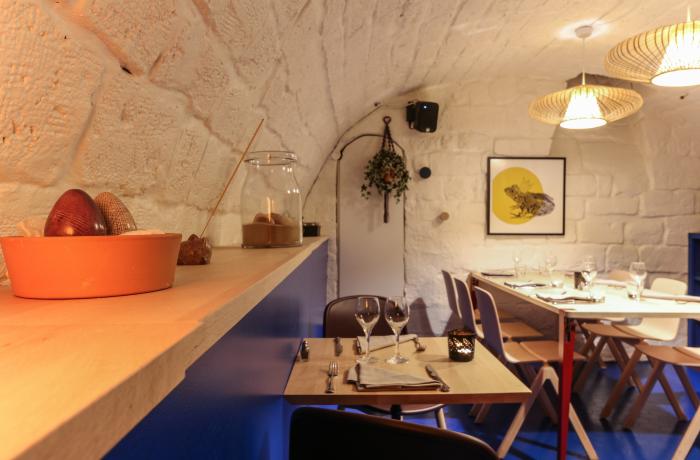 Le restaurant Rainettes à Paris 4 - La cave