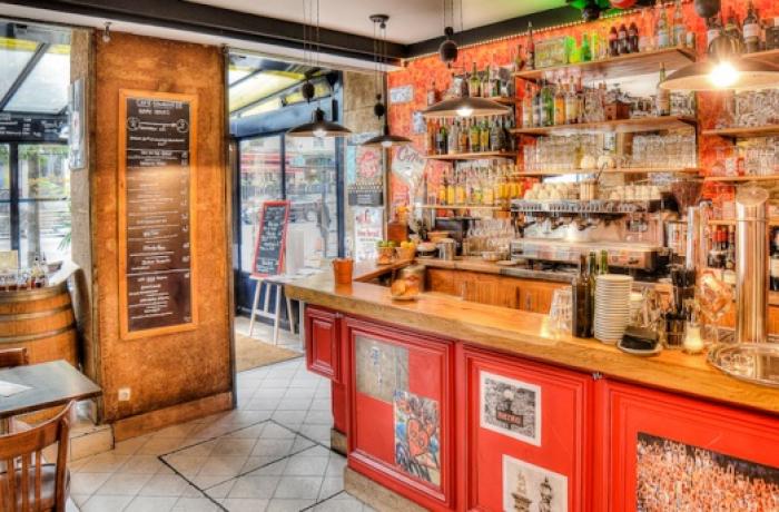 Le Bar-Restaurant le Café des canailles à Paris 11 - Le bar
