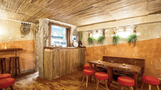 Le restaurant El Mercado à Paris 8 - la salle du bas