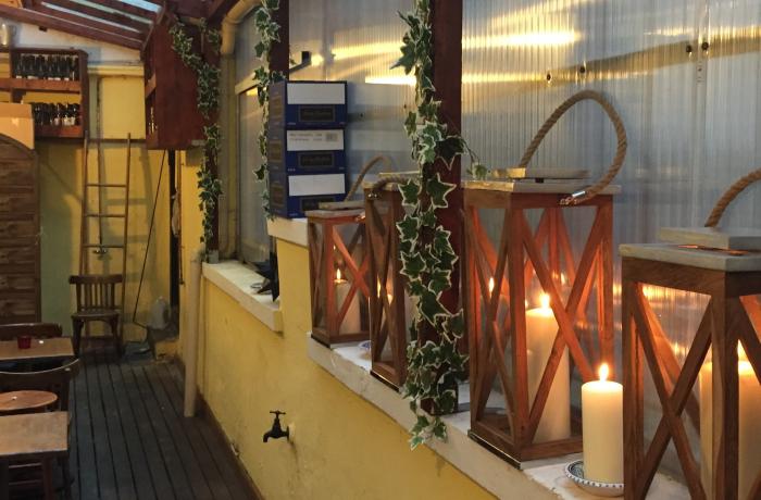 Le Bar-restaurant l'Aria à Paris 5 - Les luminaires