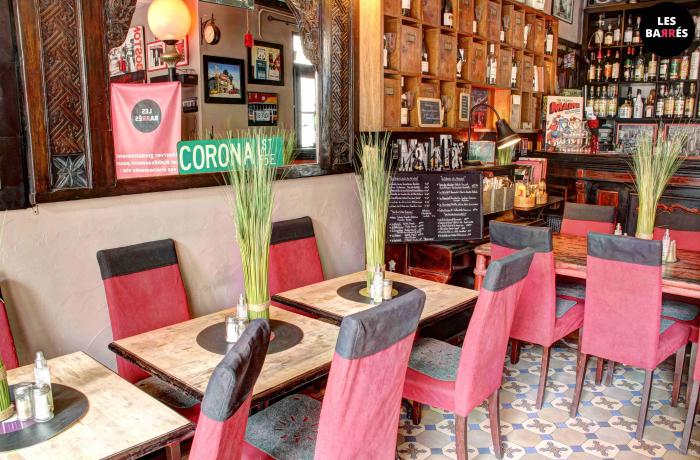 Le Bar le Tomato Bistro à Paris 20 - Le rez-de-chaussée