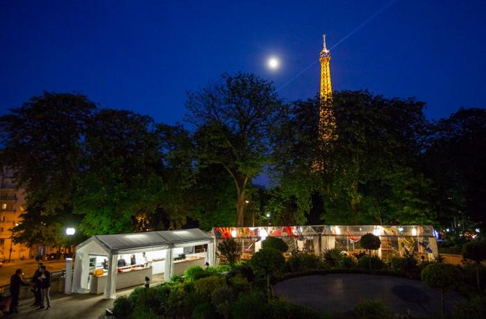 Le Bar-Restaurant la Terrasse Taisho à Paris 16 - La totalité de l'établissement