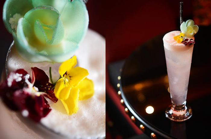 Le Bar à cocktails le Comptoir de la Bourse à Lyon 2 - Cocktail "le Comptoir des fleurs"