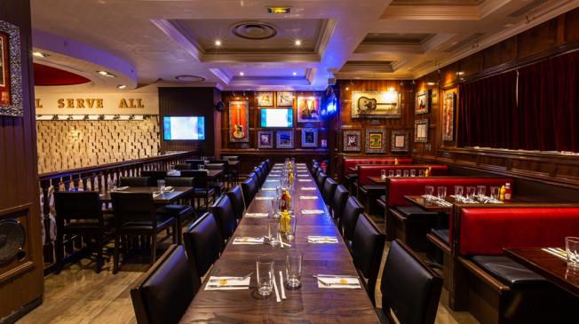 Le Bar-Restaurant le Hard Rock Café à Paris 9 - Le rez-de-chaussée