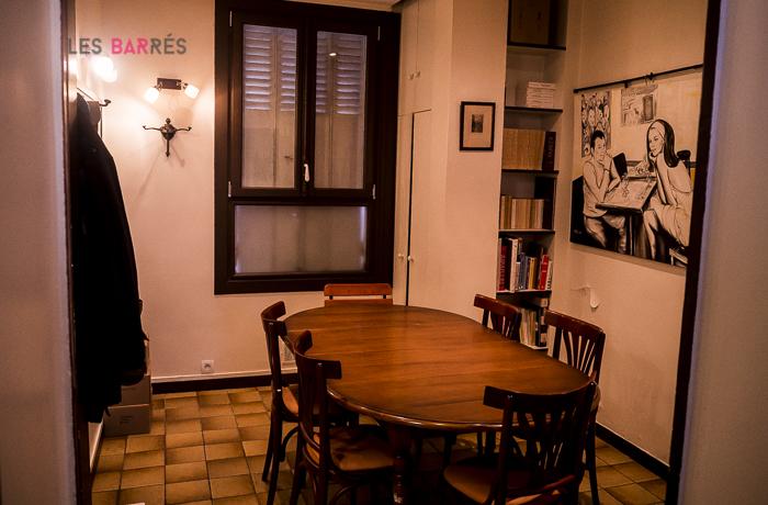 Le Restaurant le Desvouges à Paris 5 - La salle du fond
