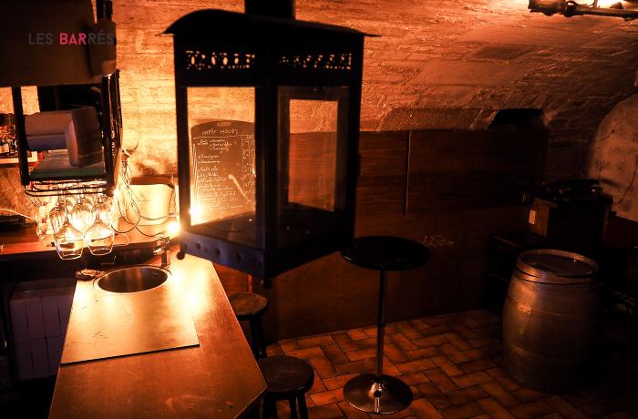 Le restaurant l'Atelier Duphot à Paris 1 - La cave