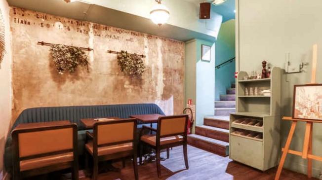 Le Bar-Restaurant le comptoir des frangins à Paris 2 - Le rez-de-chaussée