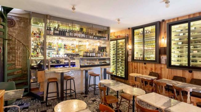 Bar dans le marais