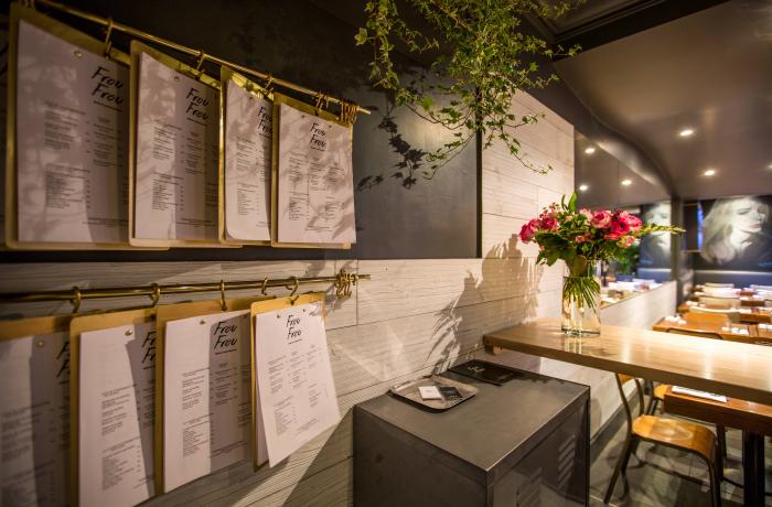 Le Bar-Restaurant le Froufrou à Paris 6 - Les cartes