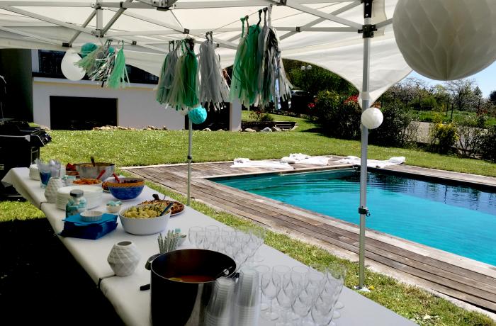La Villa du Bois de Verrières à Verrières-le-Buisson - La piscine