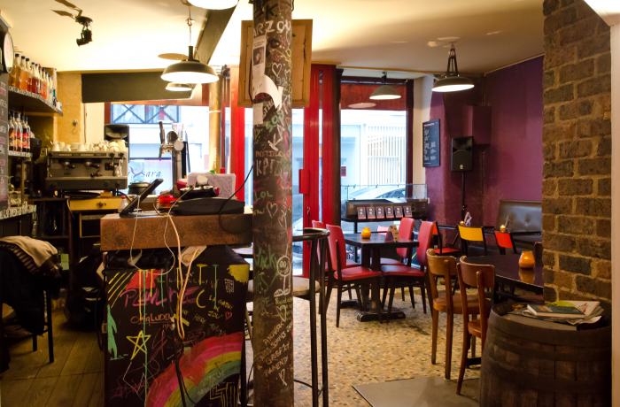 Le Bar le Bicyclette Café à Paris 19 - Le bar