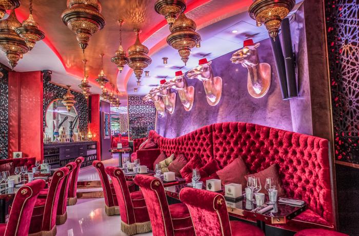 Le Bar-Restaurant le Baroush à Genève - La décoration