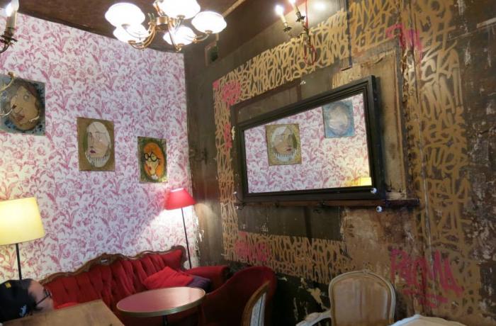 Le Bar à cocktail le Paloma à Paris 11 - La décoration insolite