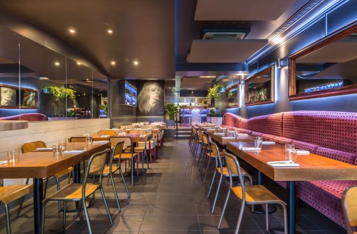 Le Bar-Restaurant le Froufrou à Paris 6 - La salle principale