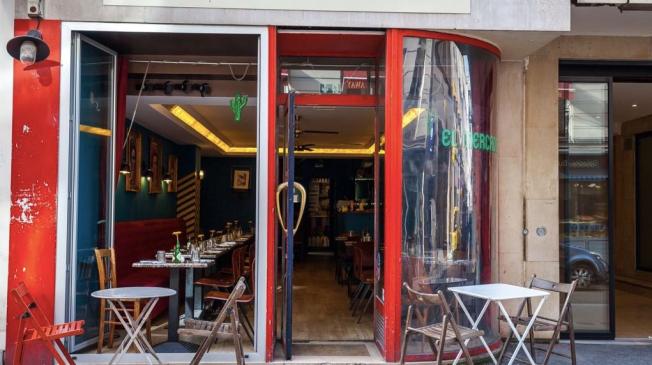 Le restaurant El Mercado à Paris 8 - La devanture