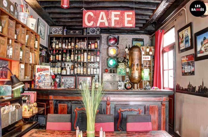Le Bar le Tomato Bistro à Paris 20 - Le rez-de-chaussée