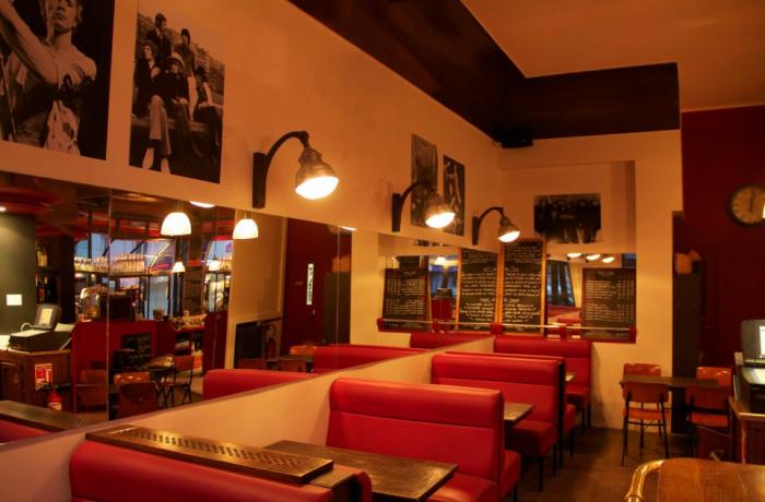 Le Bar-Restaurant le Café Tomate à Paris 11 - Le rez-de-chaussée