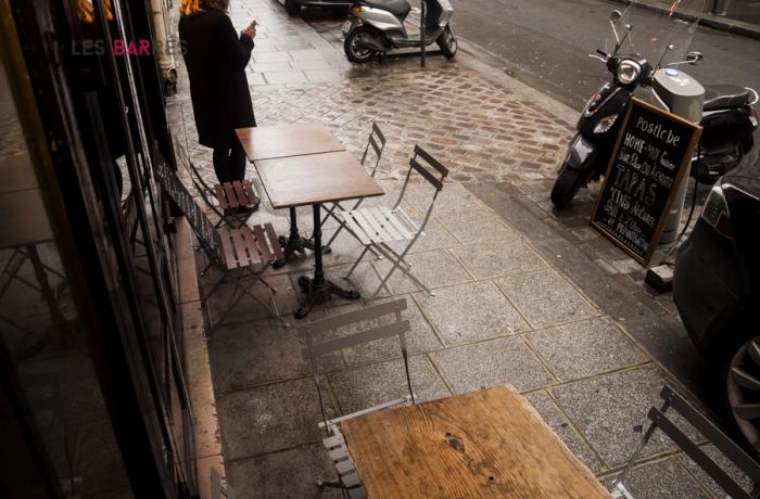 Le Bar-Restaurant le Postiche Restaurant à Paris 1 - La terrasse