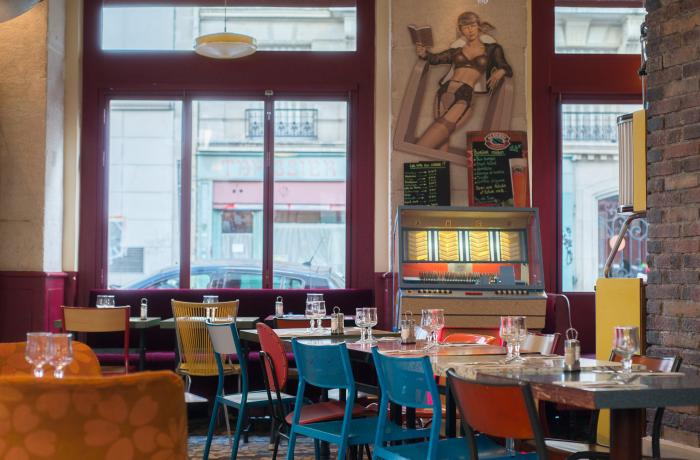 Le Restaurant Les Gladines Charonne à Paris 11 - La salle principale