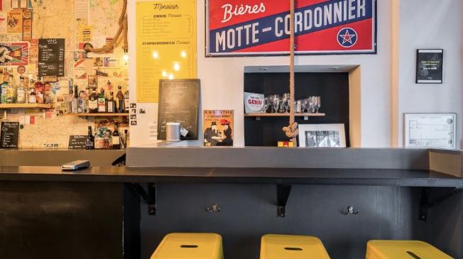 Le Bar-Pub le Monsieur le zinc Odéon à Paris 6 - La tireuse
