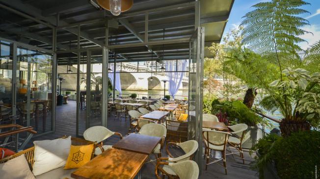 La salle de location les jardins du pont neuf à Paris - la terrasse