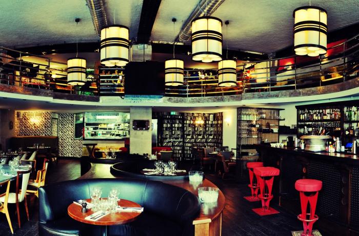 Le Bar-Restaurant le Belmont à Paris 2 - Le rez-de-chaussée