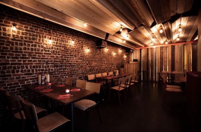 Le Bar l'Amour Fou à Bruxelles - La salle arrière