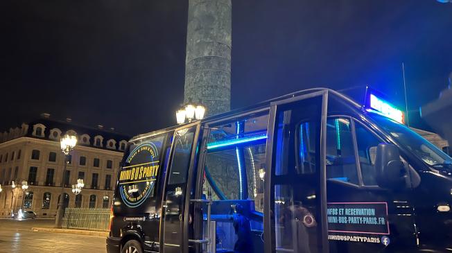 Location de minibus pour soirée d'anniversaire à Paris