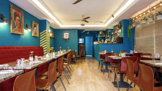 Le restaurant El Mercado à Paris 8 - la salle de réception