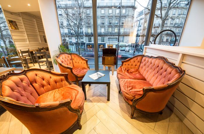 Le Bar-Pub l'Atelier 110 à Paris 3 - Le canapés