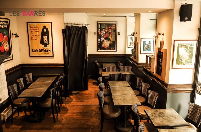 Le Restaurant les Arènes à Paris 5 - La salle du fond