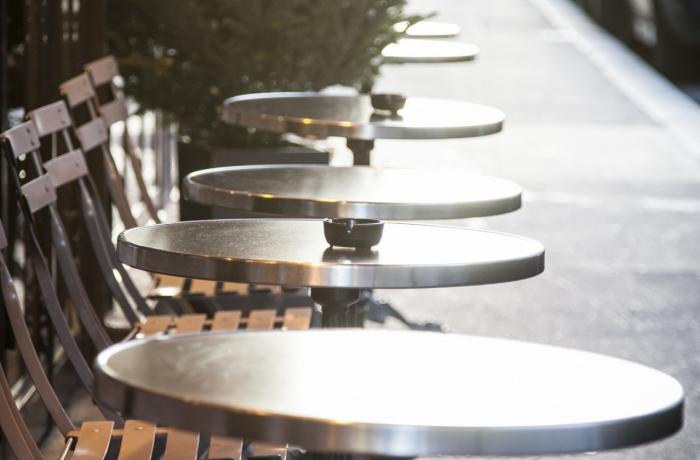 Le Bar-Restaurant le Zinc des Batignolles à Paris 17 - La terrasse